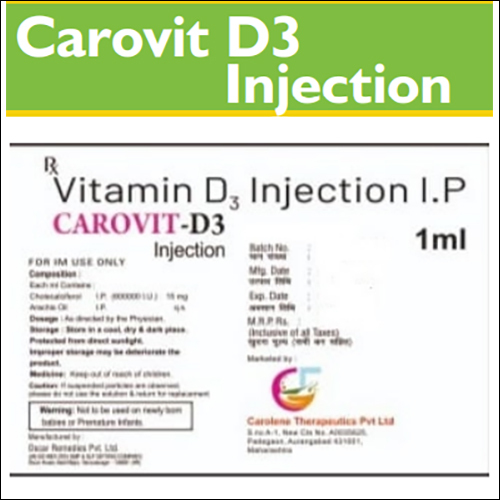 Carovit D3 Injection