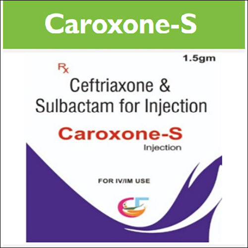 Ceftriaxone 1 gm  Sulbactum 0.5 gm