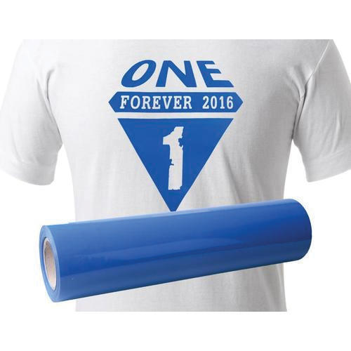 Blue Plain Pu Heat Transfer Film Roll