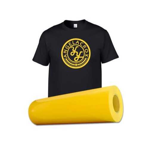 Yellow heat transfer  vinyl roll best quality