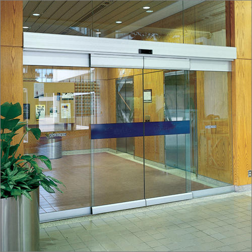 Glass Sensor Sliding Door Application: Office