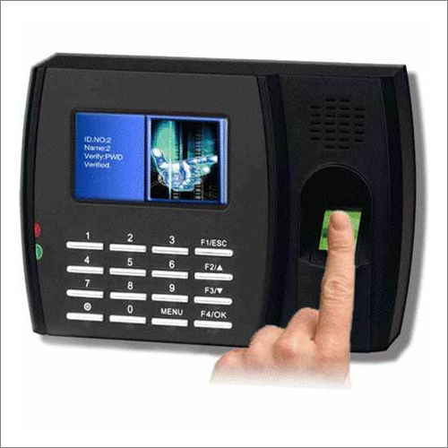 Black Electric Biometric Access Control System