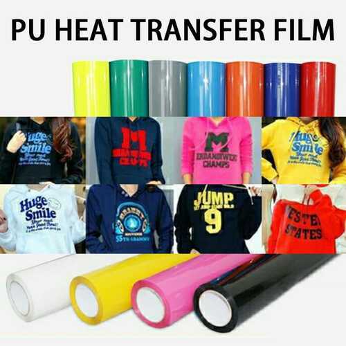 24 inch PU heat transfer film used for  t-shirt