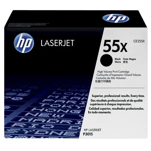 HP 55X High Yield Black Original LaserJet Toner Cartridge