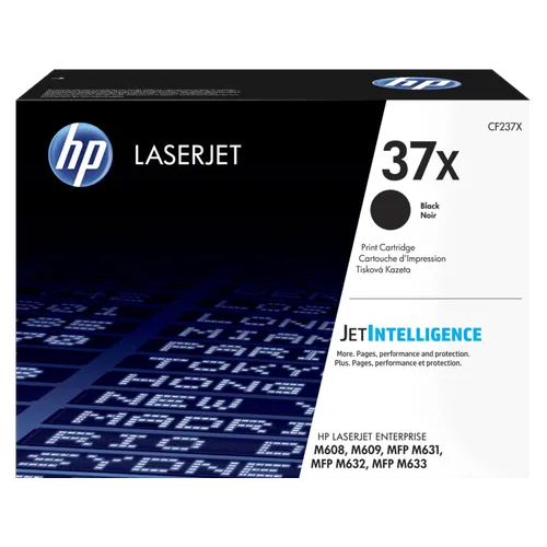 HP 37X High Yield Black Original LaserJet Toner Cartridge