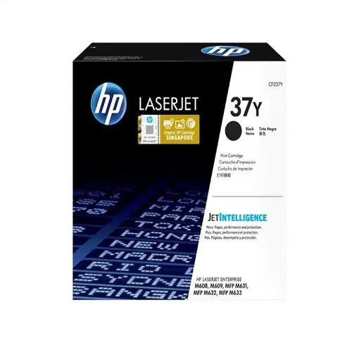 HP 37Y Extra High Yield Black Original LaserJet Toner Cartridge