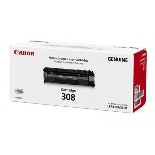 Canon 308 Black Toner Cartridge