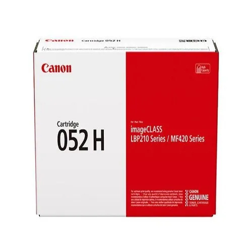 Canon 052H Black Genuine Toner Cartridge