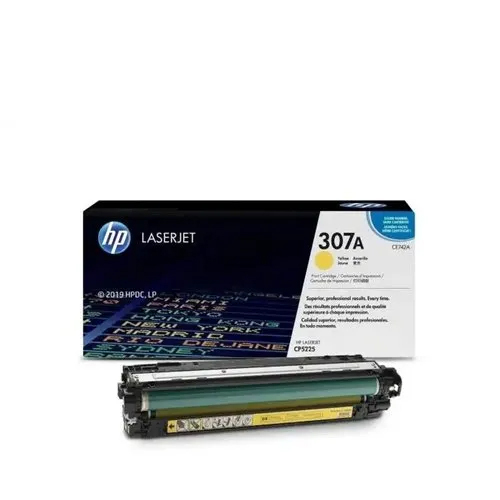 HP CE742A Yellow Original LaserJet Toner Cartridge