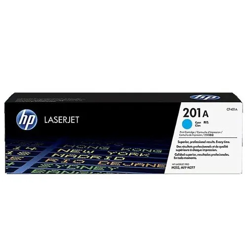 HP 201A Cyan Original LaserJet Toner Cartridge (CF401A)