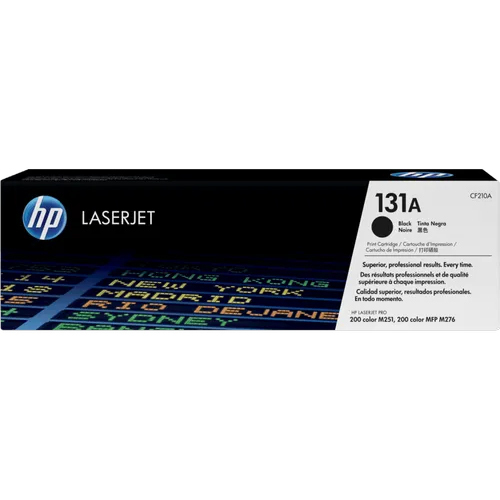 HP 131A Black Original LaserJet Toner Cartridge (CF210A)