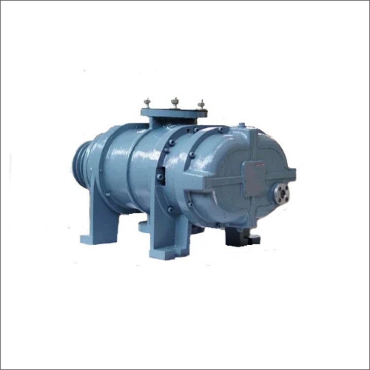 Single Phase Air Cooled Root Blower - Color: Blue