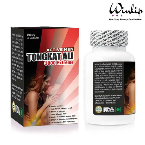 Active Men Tongkat Ali 3000 Extreme - Male Enhancement Formula