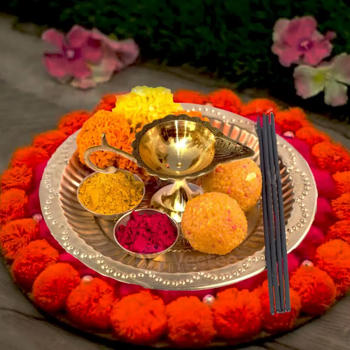 Brass Puja Diya with Curved Handle Height for Better Grip for Home Temple Pooja and Decoration  2 Inch Gold Golden