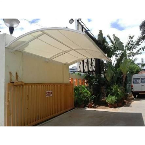 Parking Shed - Gypsum Board, Metal Sheet, PVC Panel, Sandwich Panel | White, 10-Year Lifespan, Weather Protection for Cars