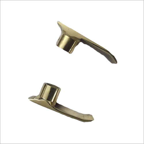Golden Brass Tap Handle - 2 Inch, Golden Brass, Heavy Duty Open Coil Spring Spout, Flexible Hose for Increased Sprayer Mobility