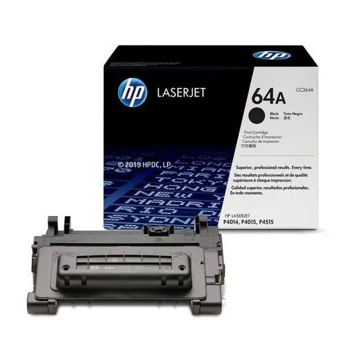 Hp Cc364a Black Original Laserjet Toner Cartridge For Use In: Printer