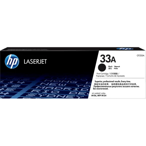 HP 33A Black Original LaserJet Toner Cartridge