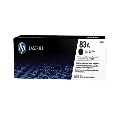 HP 83A Black Original LaserJet Toner Cartridge (CF283A)