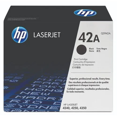 Hp 42A Black Original Laserjet Toner Cartridge Weight: 1.82 Kg  Kilograms (Kg)