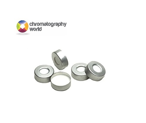 Aluminium Circular Qualisil Aluminum Cap With Septa