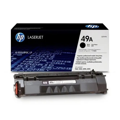 HP 49A Black Original LaserJet Toner Cartridge (Q5949A)