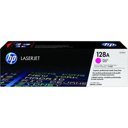 HP 128A Magenta Original LaserJet Toner Cartridge (CE323A)