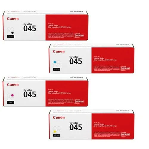 Canon Original 045 Toner Cartridge Set