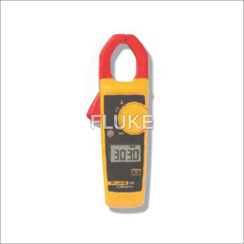 Fluke 303 Clamp Meters - Plastic, Various Sizes , Yellow Color, Digital Display for Industrial Use