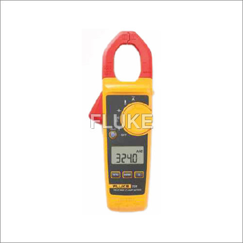 Fluke 324 Clamp Meters - Plastic Material, Multiple Sizes Available, Digital Display, Yellow Color | Industrial Use, Power Supply Included