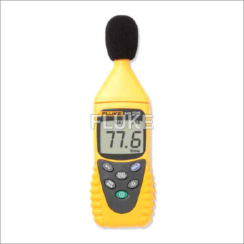 Fluke 945 Sound Level Meter - Color: Yellow