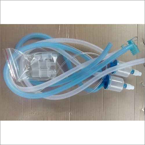 White And Blue Infant Ventilator Circuit