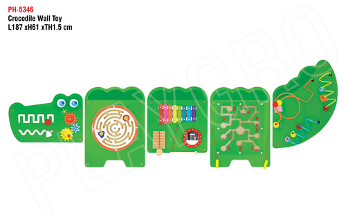 Educational Crocodile Wall Toy