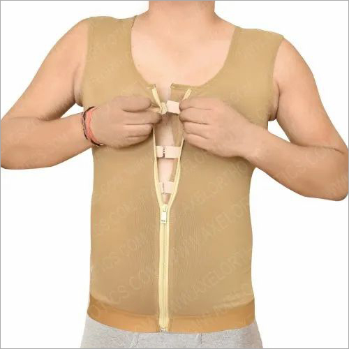 Gynecomastia Compression Vest long