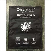 Onyx Hot And Cold Pack - Gel, Xl Size, Black Cover | Eco-friendly, Portable, Long-lasting Relief For Pain And Swelling
