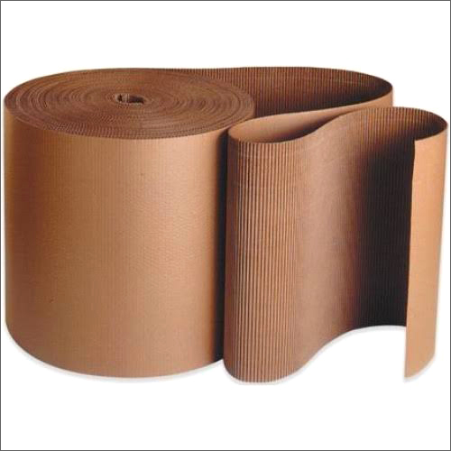 Corrugated Paper Packing Roll - Corrugated Paper, Various Sizes & Thickness, Brown Color | Durable, Lightweight, Termite Resistant, Double Deck Design