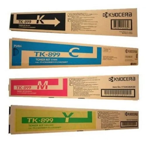 Black Kyocera Tk-899 Toner Cartridge Set