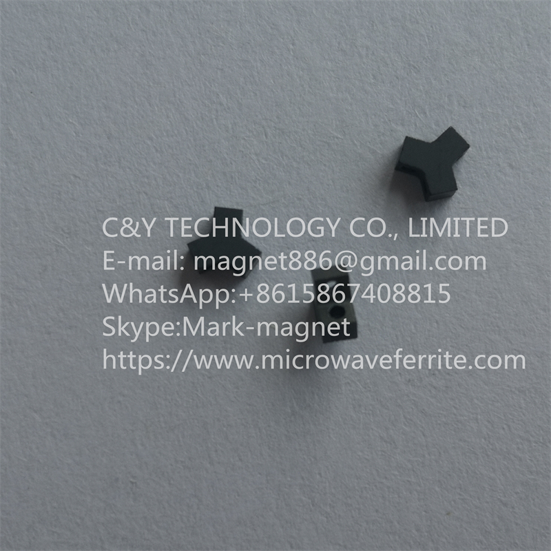 Microwave ceramic ferrite for telecommunications