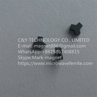 Microwave ceramic ferrite for telecommunications