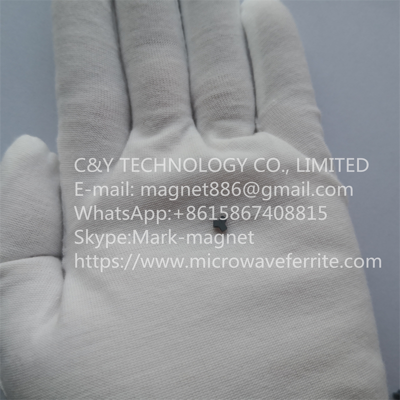 Microwave ceramic ferrite for telecommunications