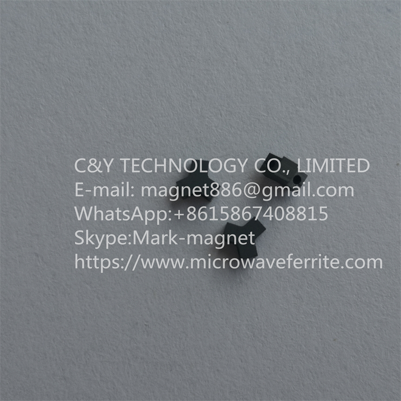 Microwave ceramic ferrite for telecommunications