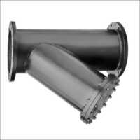 Water Y Type Strainer For Hydraulic Pipe - Color: Black