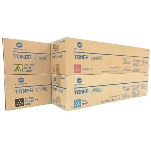 Black Konica Minolta Tn613 Toner Cartridge