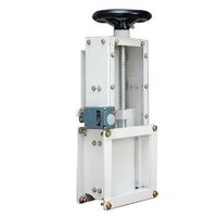 Silver Manual Slide Gate Valve