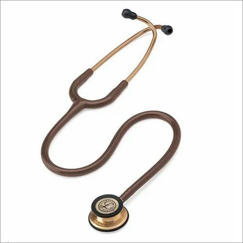 Stainless Steel 3M Littmann Classic Iii Monitoring Stethoscope Copper-Finish Chestpiece Chocolate Tube