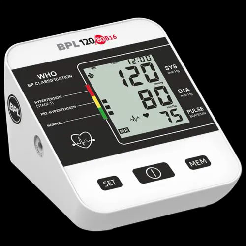 BPL Medical Technologies Automatic Blood Pressure Monitor BPL12080 B16-Black