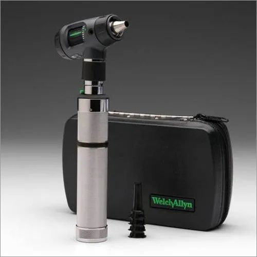Stainless Steel Welch Allyn Otoscope Set With Macroview Otoscope