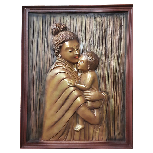 3x4 Feet FRP Mother And Child Wall Mural
