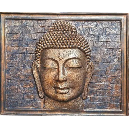 4x5 Feet Fibre Buddha Wall Mural