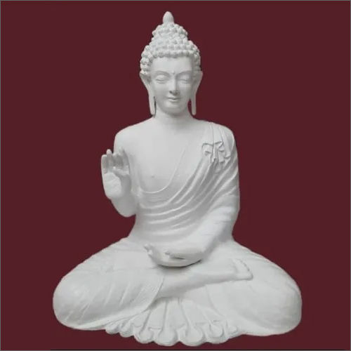 Lord Buddha Fiber Statue